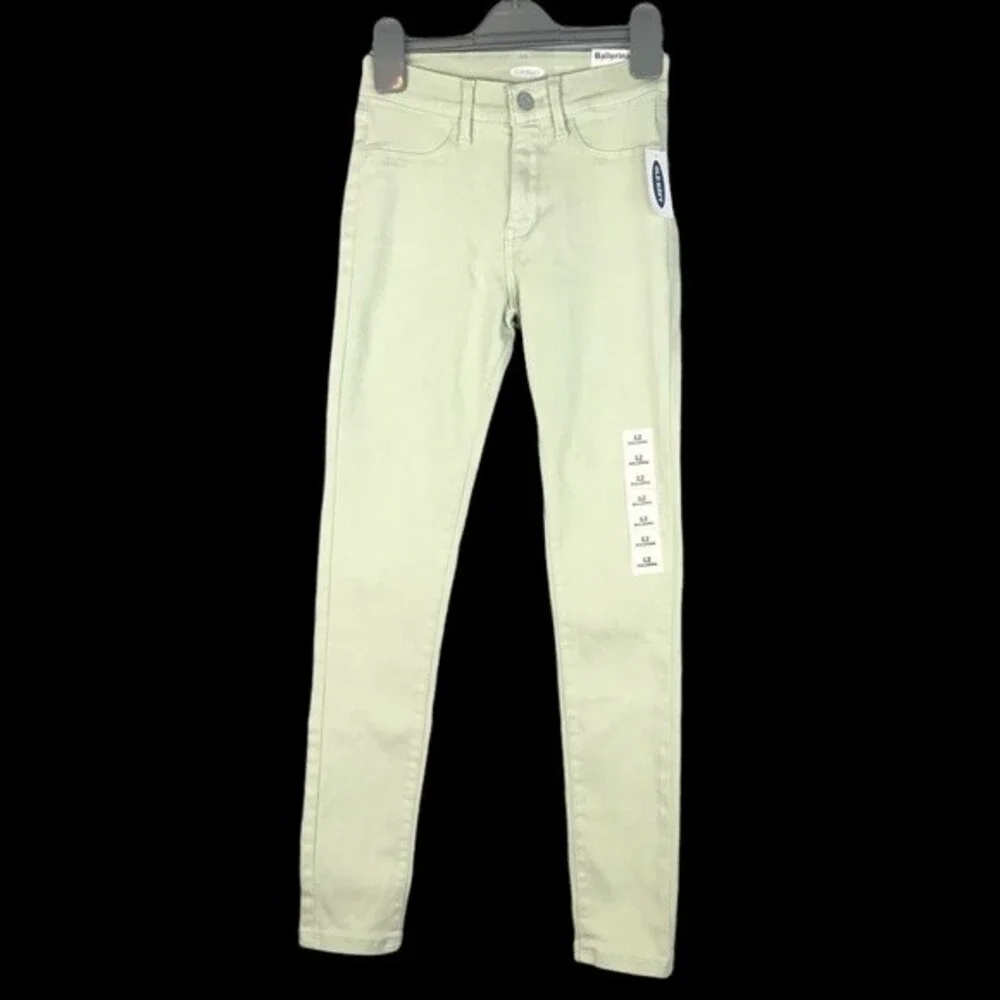 NWT Old navy girl’s ballerina jeggings jeans pant size 12
